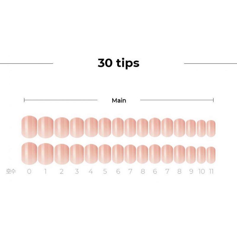DASHING DIVA Magic Press Color Series Mani Nudy Pink MDR894RR