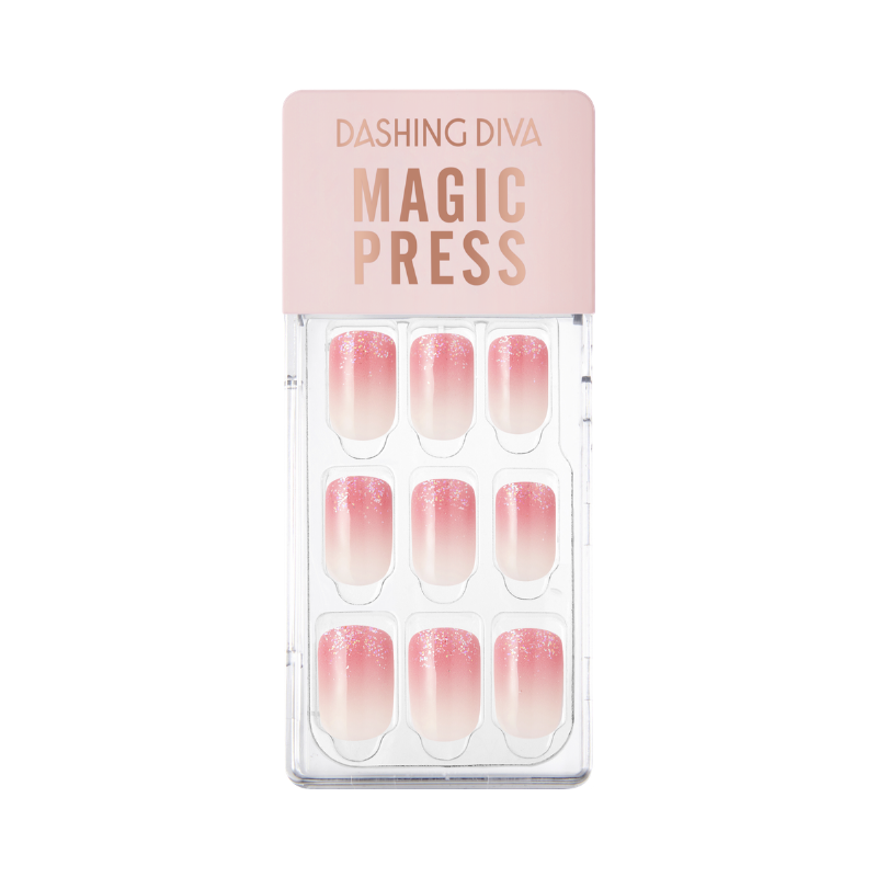 DASHING DIVA Magic Press Gradation Mani Pink Gradation MWK050