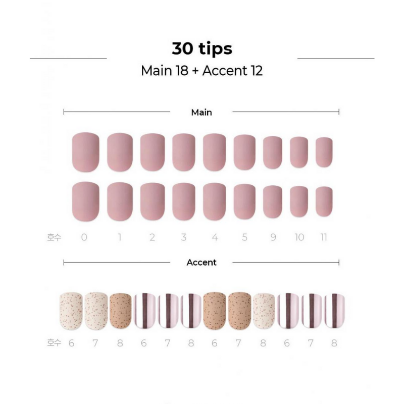 DASHING DIVA Magic Press Sand Nail Mani Purple Metal Sand MWK011