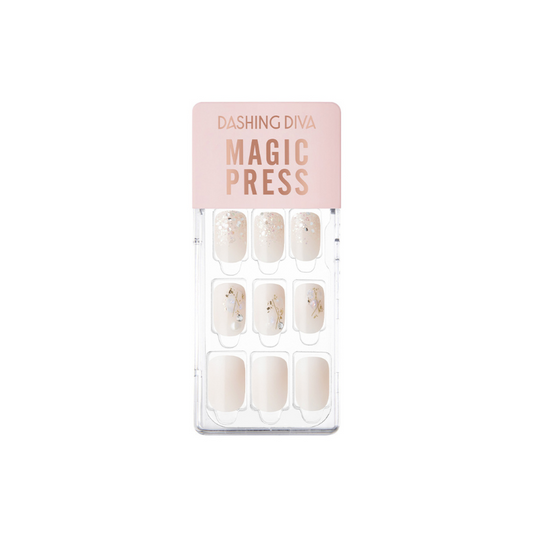 DASHING DIVA MAGIC PRESS Regular Round Mani Clear Shine MDR2F072RR