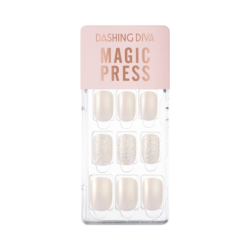 DASHING DIVA Magic Press Regular Round Mani Glossy Light MDR3P040RR