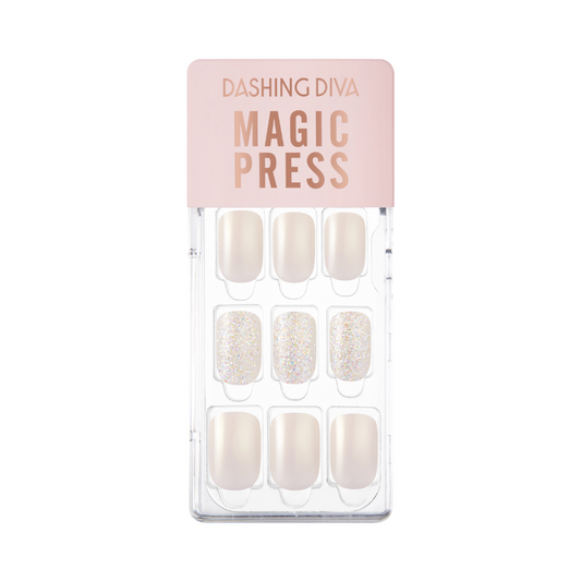 DASHING DIVA Magic Press Regular Round Mani  Glossy Light MDR3P040RR