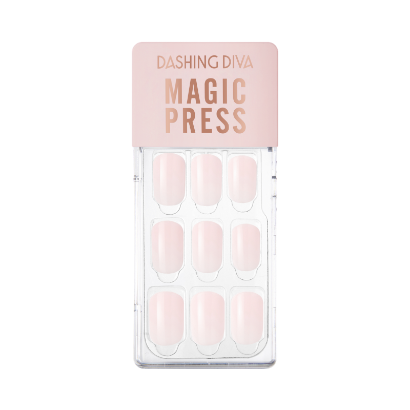 DASHING DIVA Magic Press Pink Series Mani Shell Pink MWK029RR