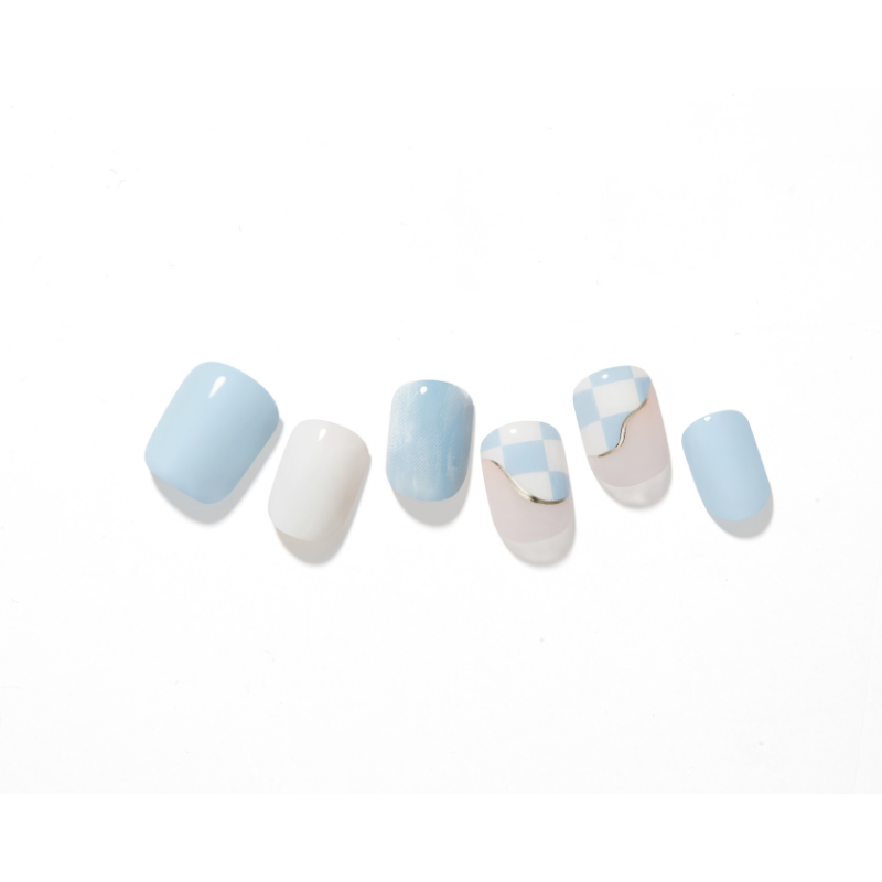DASHING DIVA Magid Press Mani Sky Check MGL3P066SS