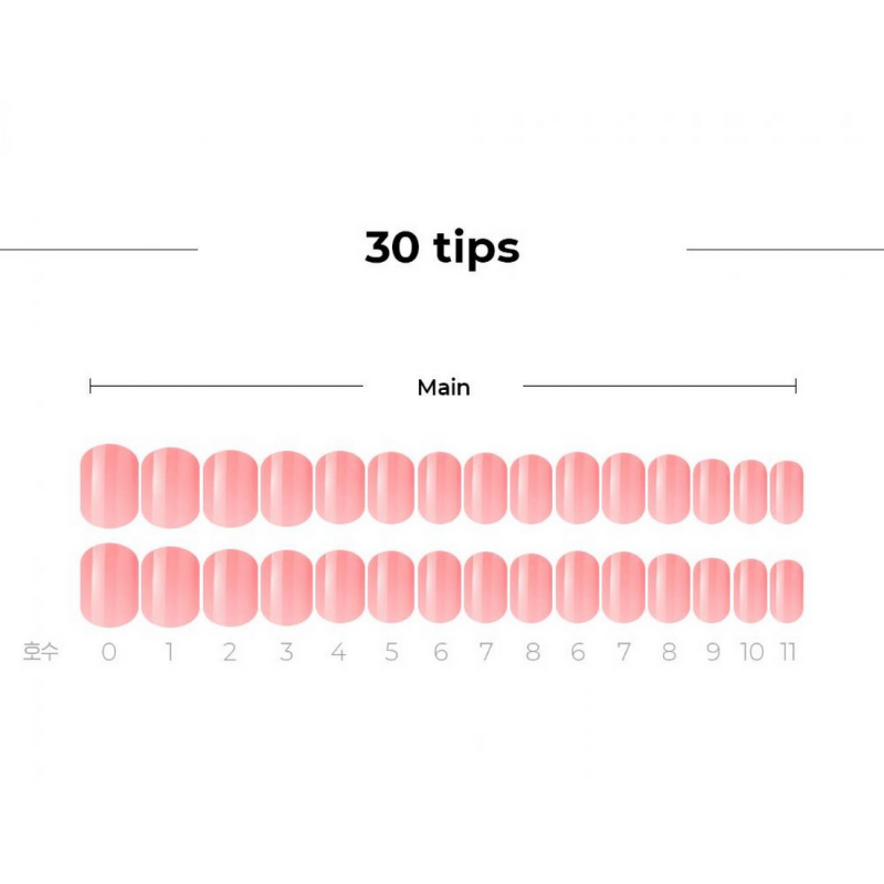 DASHING DIVA Magic Press Pink Series Mani Sugar Rose Pink MWK035RR