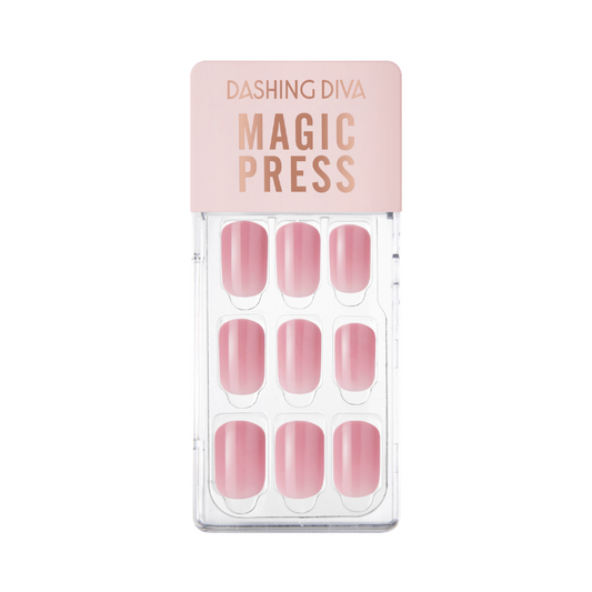 DASHING DIVA Magic Press Pink Series Mani Sunset Pink MWK032RR