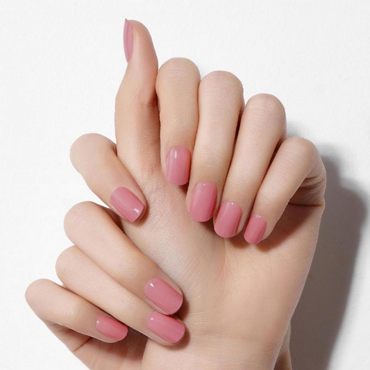 DASHING DIVA Magic Press Pink Series Mani Sunset Pink MWK032RR