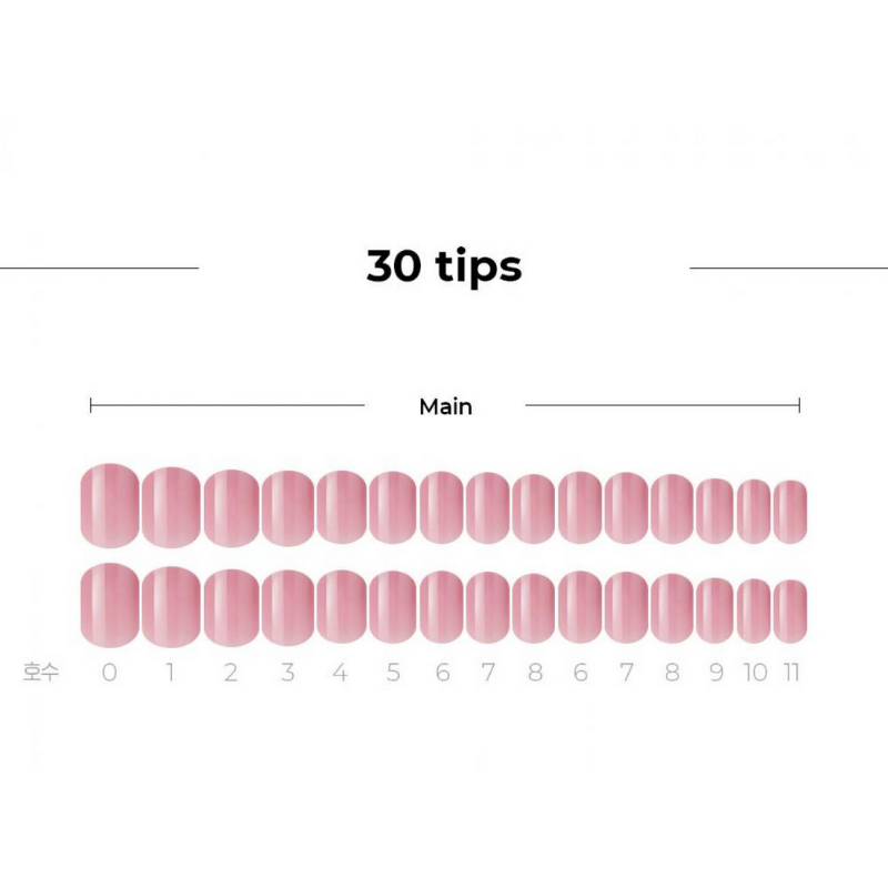 DASHING DIVA Magic Press Pink Series Mani Sunset Pink MWK032RR