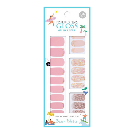 DASHING DIVA Magic Gel Strip Mani Pink Nacre GVP62