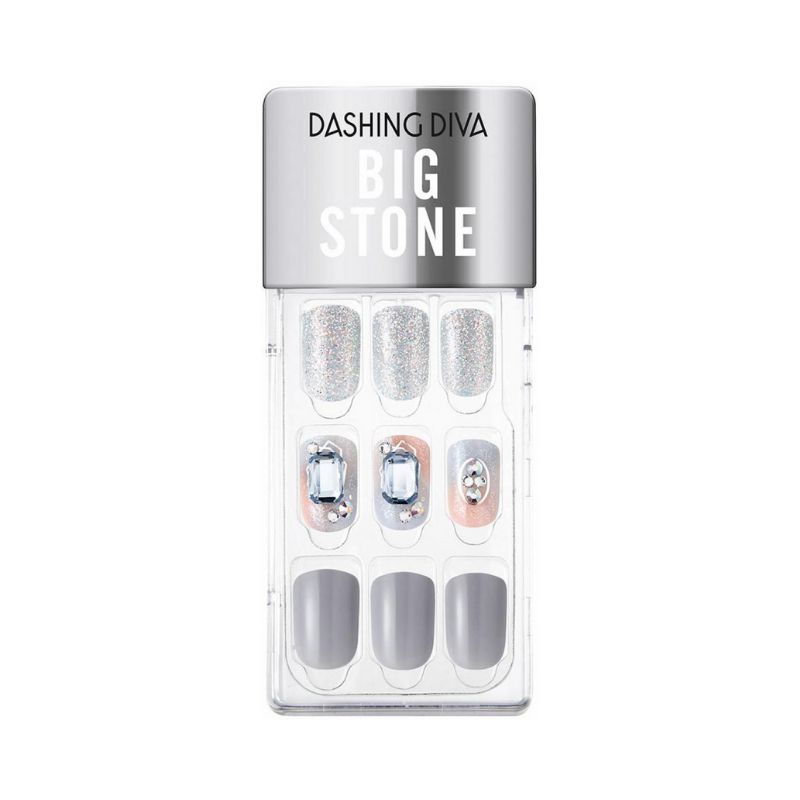 DASHING DIVA Magic Press Big Stone Glitter Bomb Mani Minuet MDR862PR