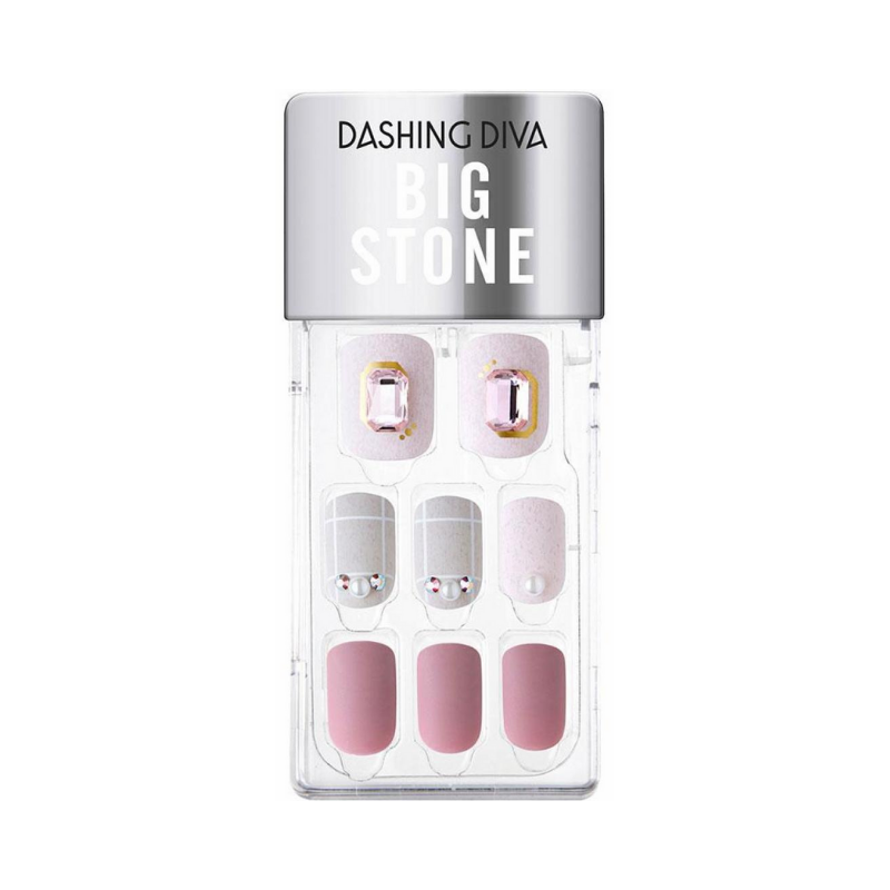 DASHING DIVA Magic Press Big Stone Autumn Closet Mani Pristine MDR784PR