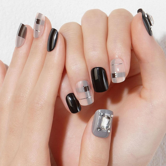 DASHING DIVA Magic Press Big Stone Autumn Closet Mani Vanessa MDR785PR