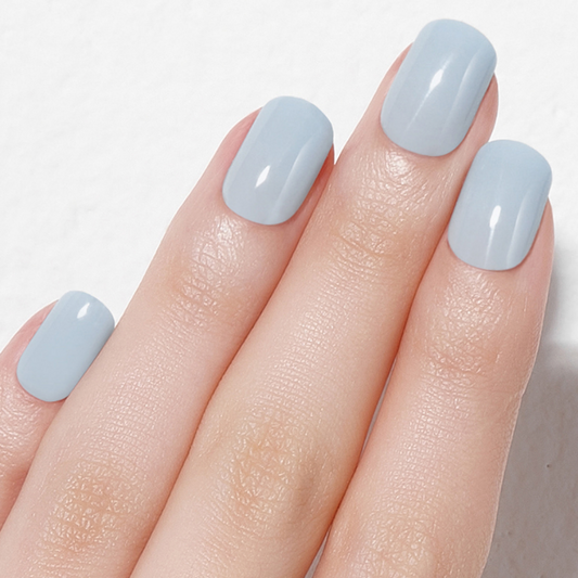 DASHING DIVA Magic Press Blue Mani Cream Sky MWK133RR