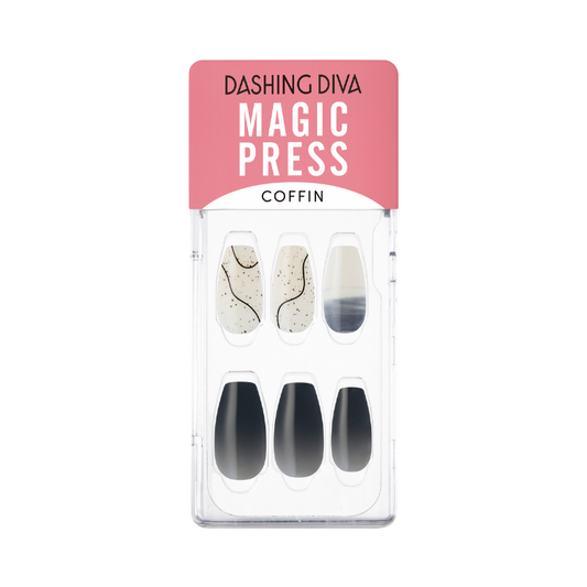 DASHING DIVA Magic Press Coffin Mani City Night MDR1182CF