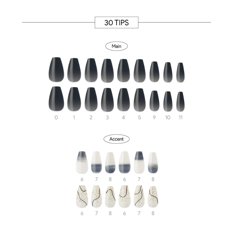 DASHING DIVA Magic Press Coffin Mani City Night MDR1182CF