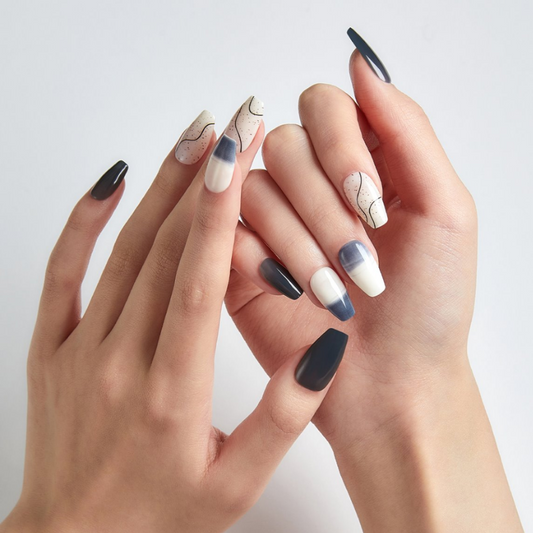 DASHING DIVA Magic Press Coffin Mani City Night MDR1182CF