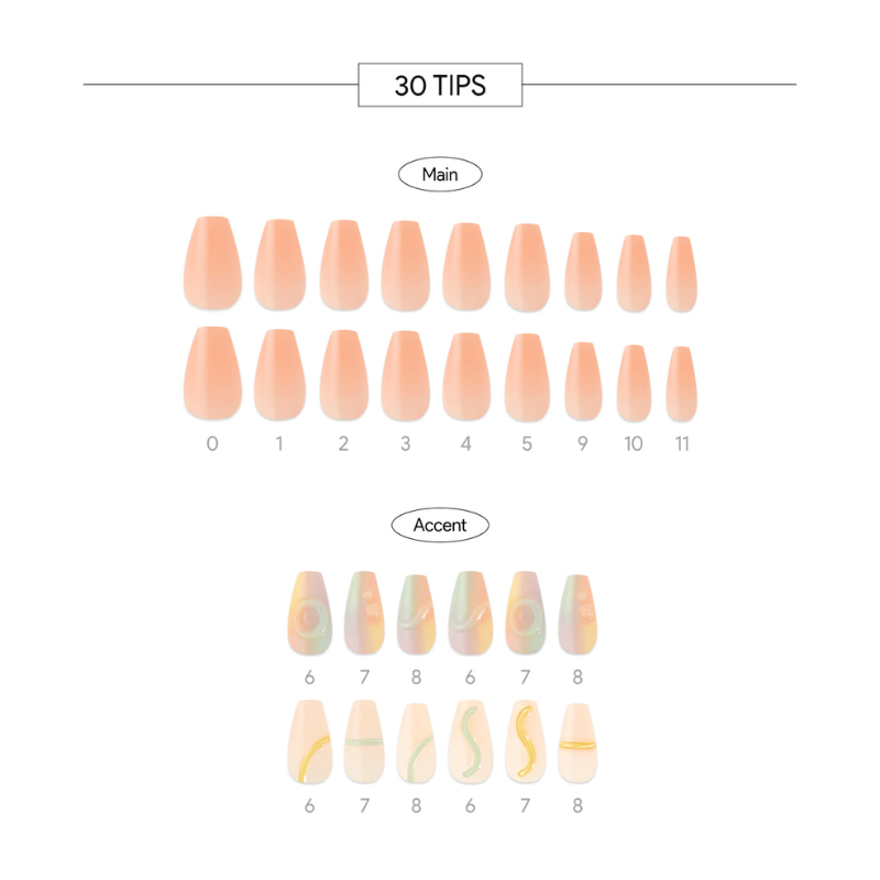 DASHING DIVA Magic Press Coffin Mani Delightful Spring MDR1175CF