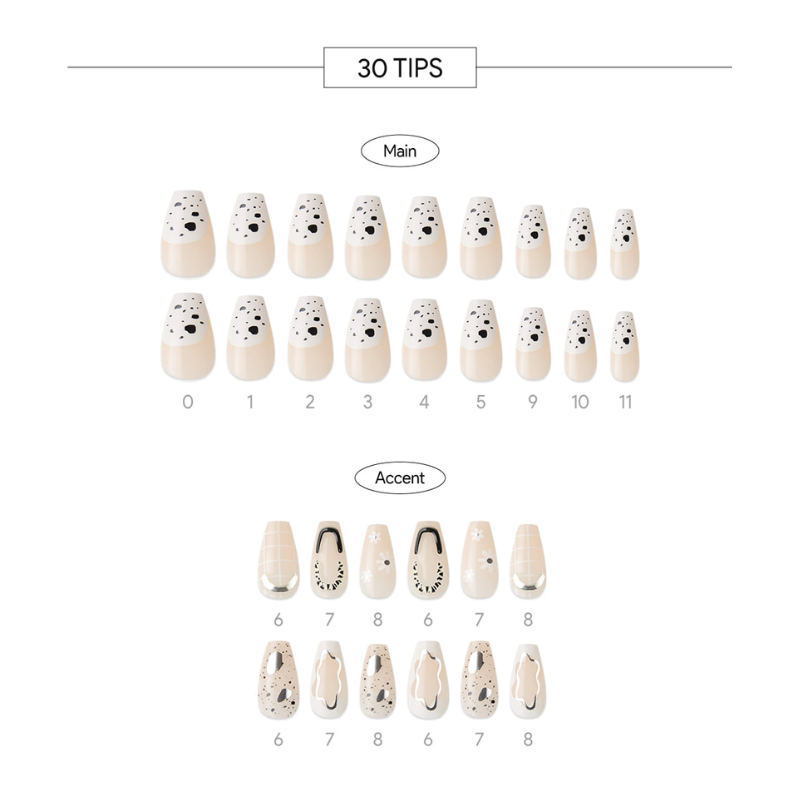 DASHING DIVA Magic Press Coffin Mani Edge Flower MDR1239CF