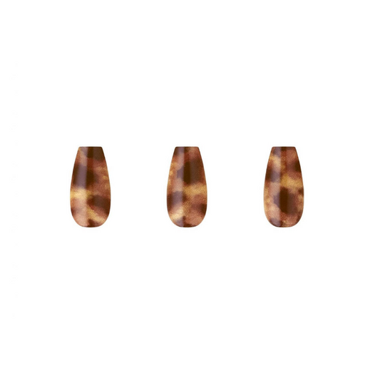 DASHING DIVA Magic Press Coffin Mani Esspresso Amber MDR1052CF