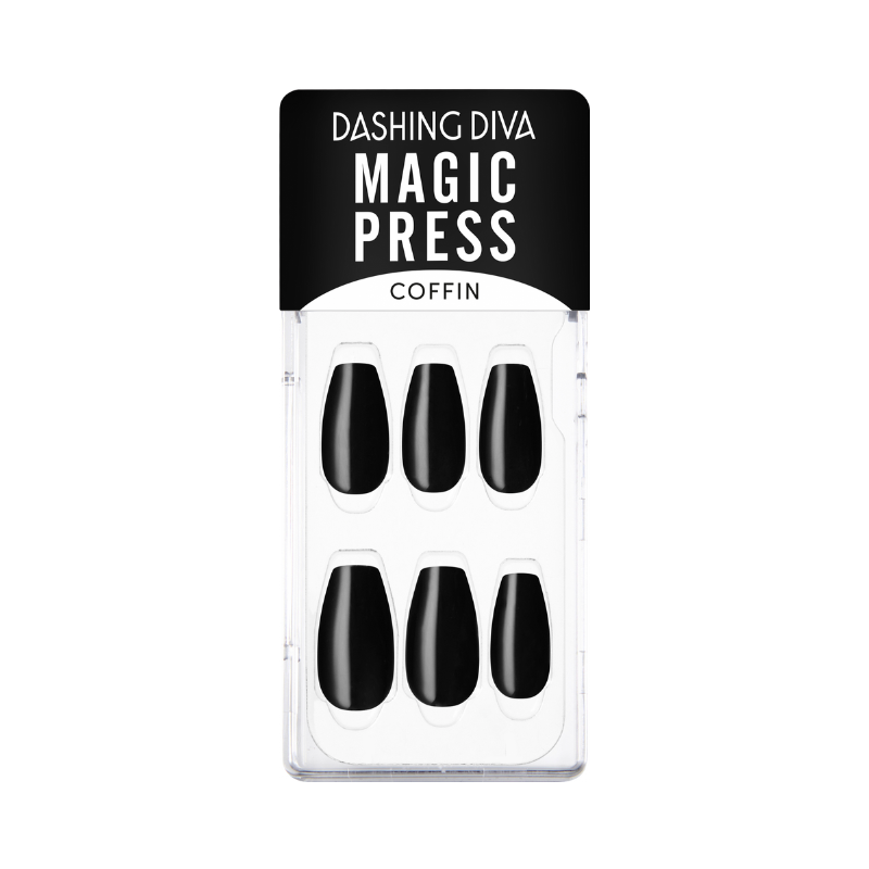 DASHING DIVA Magic Press Coffin Mani In The Dark MDR1329CF