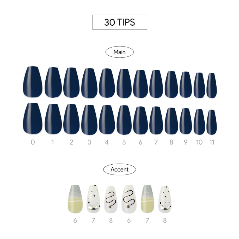 DASHING DIVA Magic Press Coffin Mani It's Summer MDR1238CF