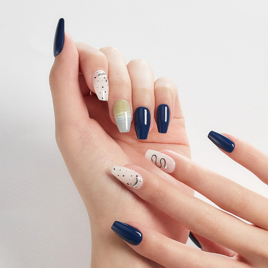 DASHING DIVA Magic Press Coffin Mani It's Summer MDR1238CF