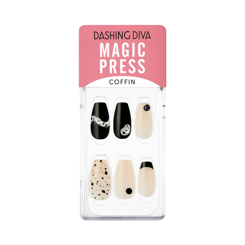 DASHING DIVA Magic Press Coffin Mani Savage Love MDR1170CF