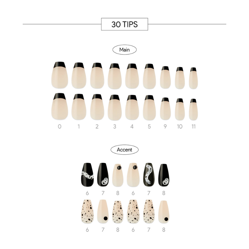 DASHING DIVA Magic Press Coffin Mani Savage Love MDR1170CF