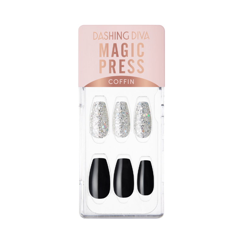 DASHING DIVA Magic Press Coffin Mani Secret Party MDR2F095CF