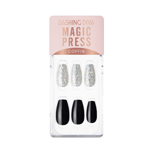 DASHING DIVA Magic Press Coffin Mani Secret Party MDR2F095CF