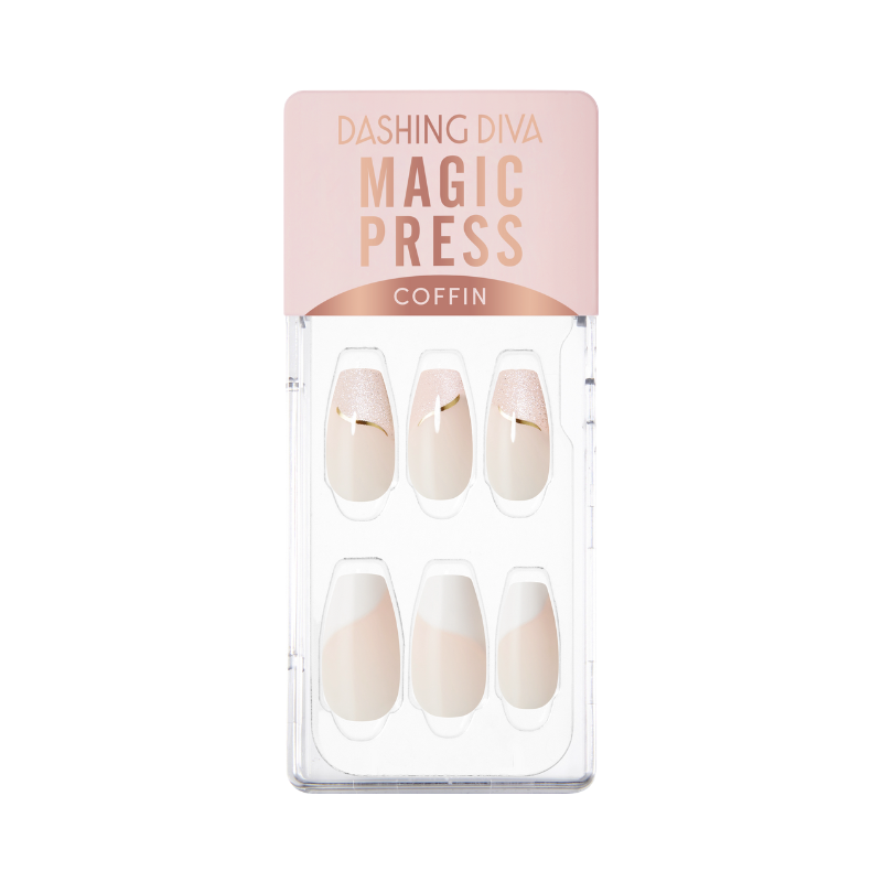 DASHING DIVA Magic Press Coffin Mani Smooth Mood MDR2F056CF
