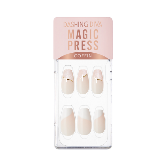 DASHING DIVA Magic Press Coffin Mani Smooth Mood MDR2F056CF