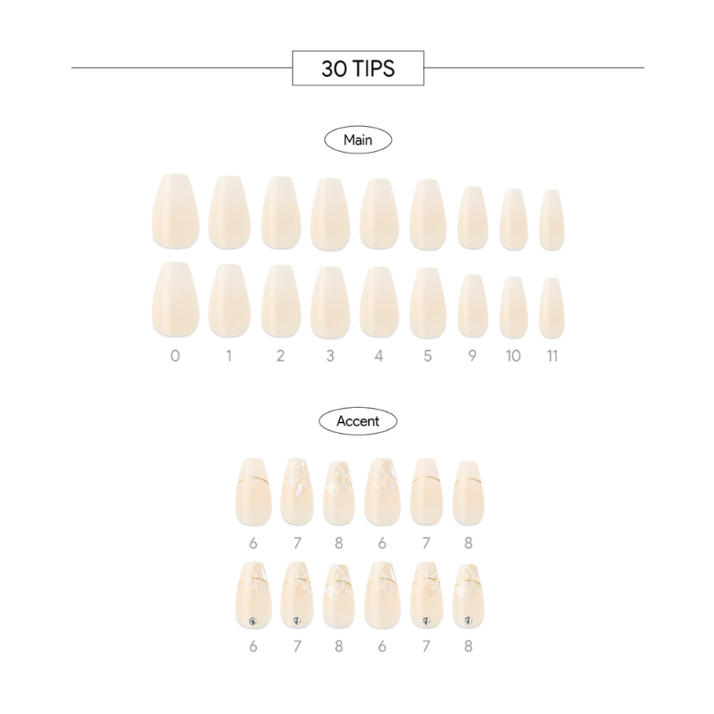 DASHING DIVA Magic Press Coffin Mani Wedding Dress MDR1188CF