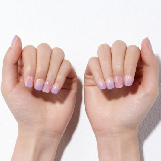 DASHING DIVA Magic Press Glow up Short Mani Dream Lavender MDR958SS
