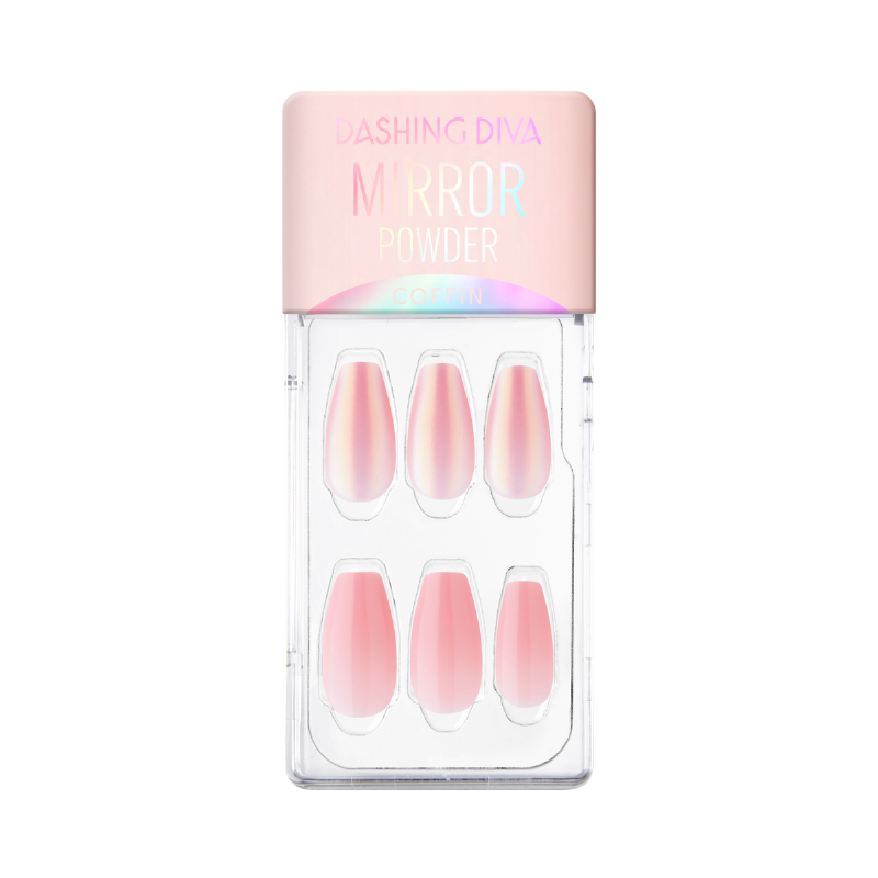 DASHING DIVA Magic Press Glow Up Mani Rose Petal Shine MDR951CF
