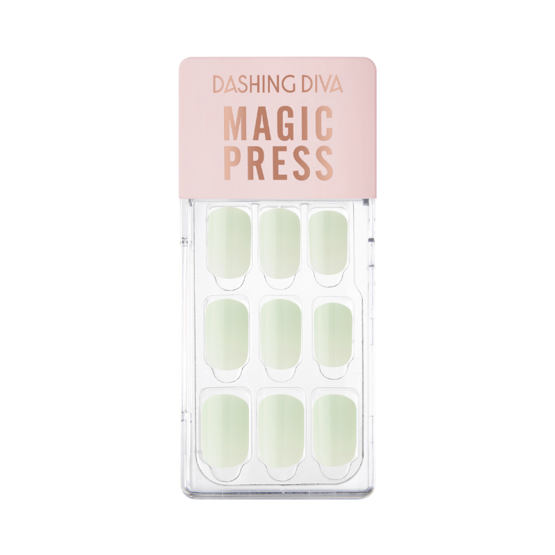 DASHING DIVA Magic Press Healing Green Mani Light Sage Green MWK109RR