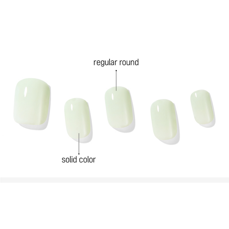 DASHING DIVA Magic Press Healing Green Mani Light Sage Green MWK109RR