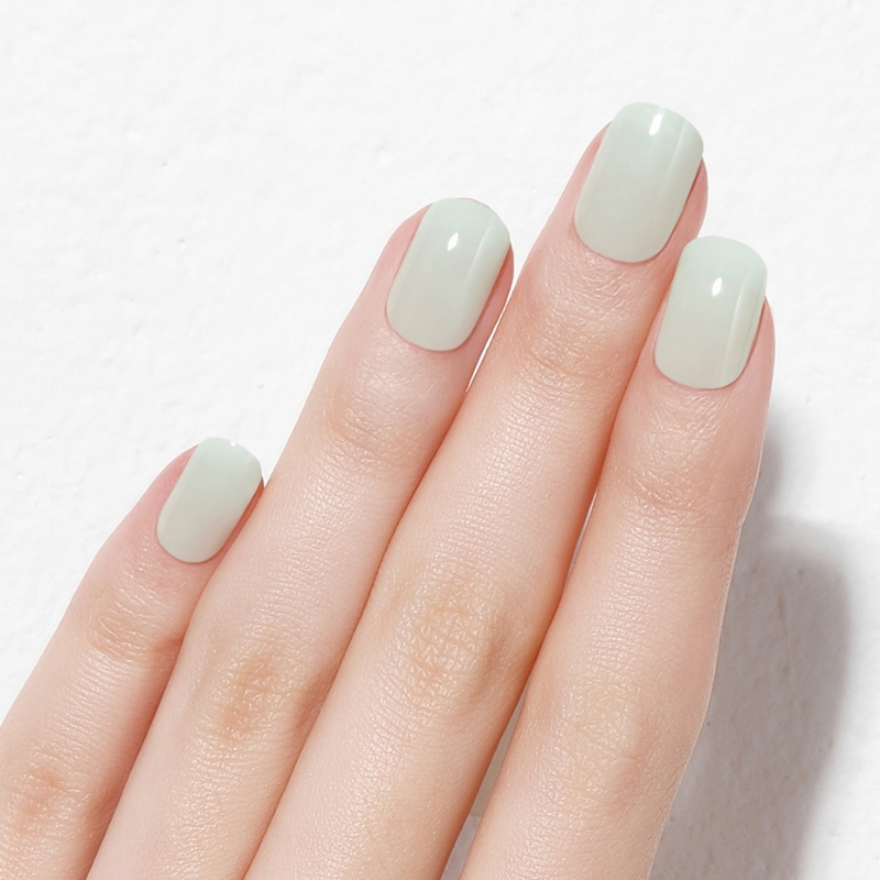 DASHING DIVA Magic Press Healing Green Mani Light Sage Green MWK109RR