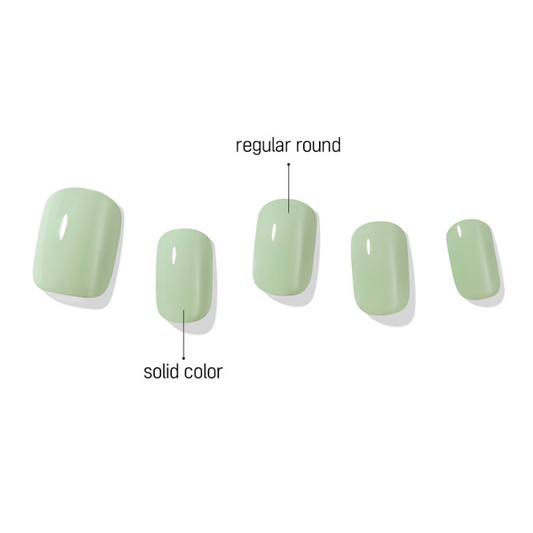 DASHING DIVA Magic Press Healing Green Mani Milky Green MWK111RR