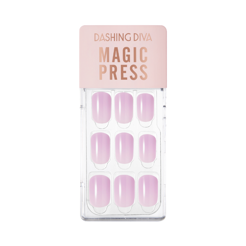 DASHING DIVA Magic Press Lavender Series Mani Light Lavender MWK056RR