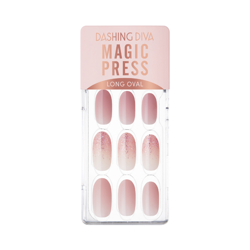 DASHING DIVA Magic Press Long Oval Mani Lovely Muse MDR2F057OL
