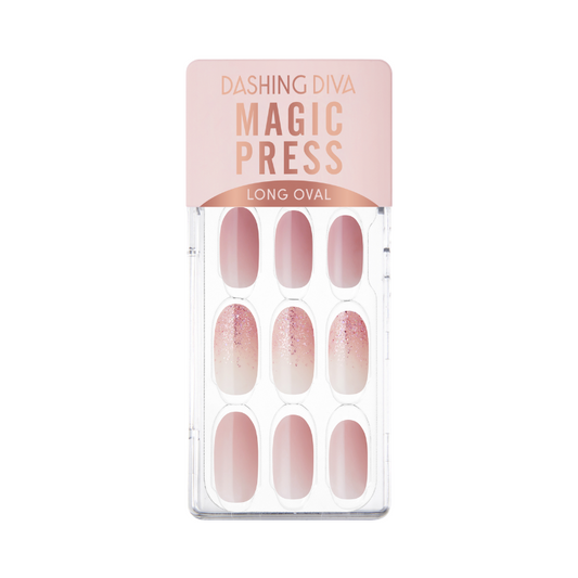 DASHING DIVA Magic Press Long Oval Mani Lovely Muse MDR2F057OL