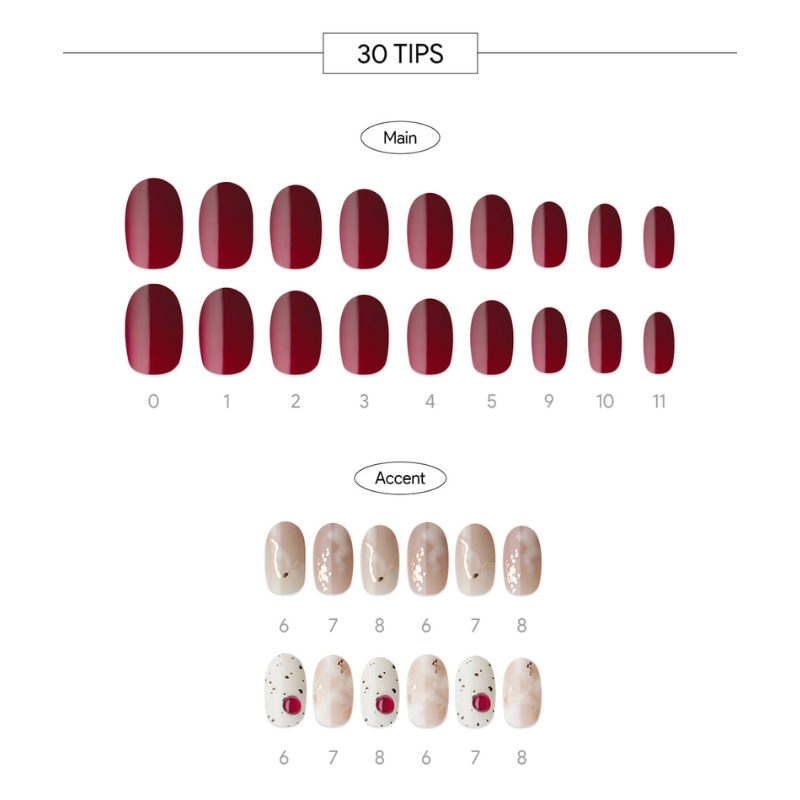 DASHING DIVA Magic Press Long Oval Mani Versailles MDR2F040OL