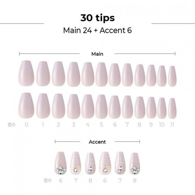 DASHING DIVA Magic Press Mani Coffin Grey Swan MDR808CF