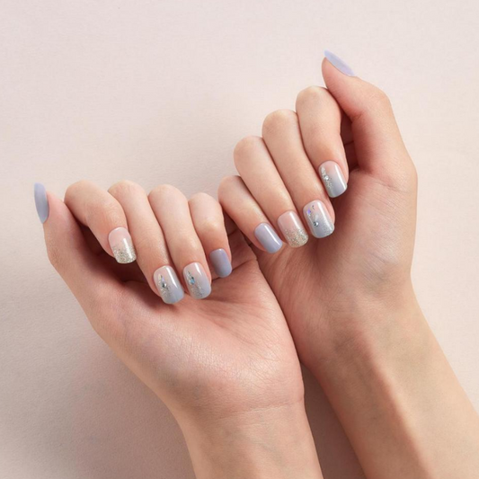 DASHING DIVA Magic Press Mani Fresh Blue MGL128RR