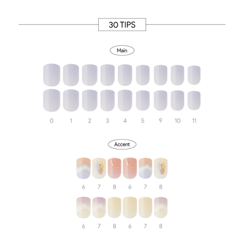 DASHING DIVA Magic Press Mani Gentle Sky MDR1189