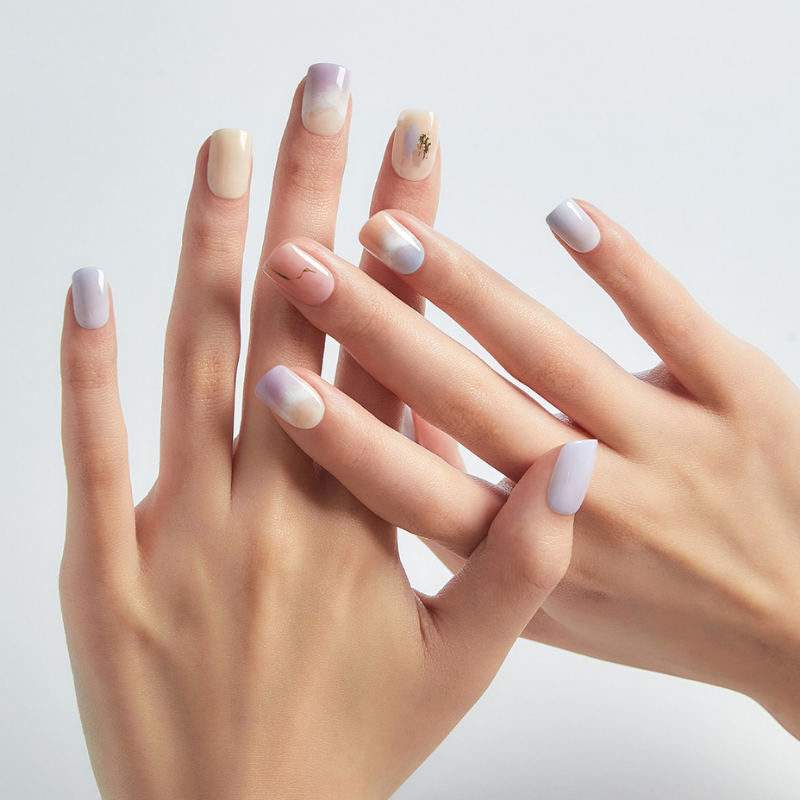 DASHING DIVA Magic Press Mani Gentle Sky MDR1189