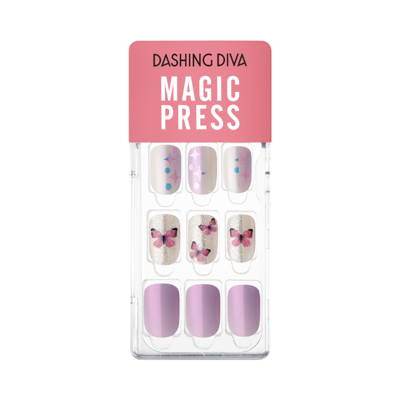 DASHING DIVA Magic Press Mani Magical Butterfly MGL154RR