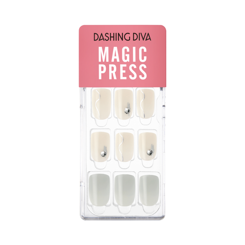 DASHING DIVA Magic Press Mani Misty Grey MDR1186