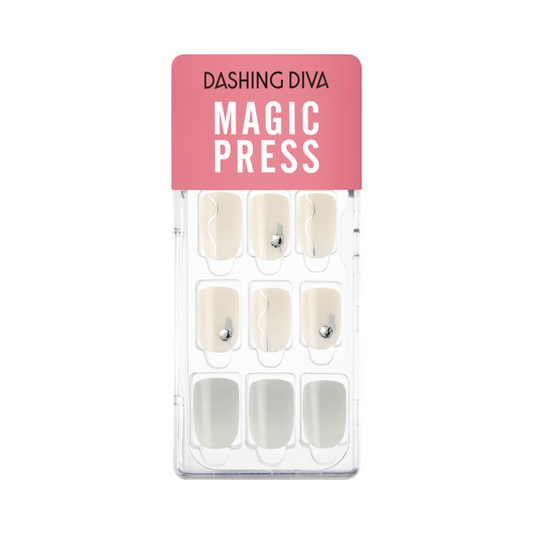 DASHING DIVA Magic Press Mani Misty Grey MDR1186
